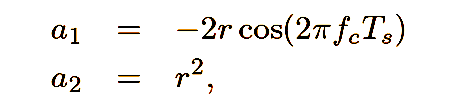 numerator coefficients